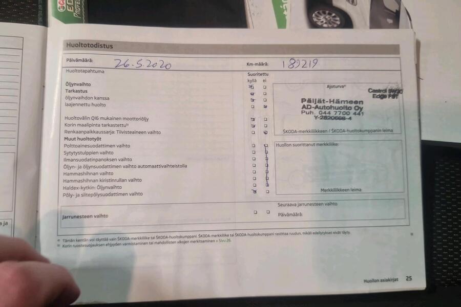 Skoda Yeti vaihtoauto