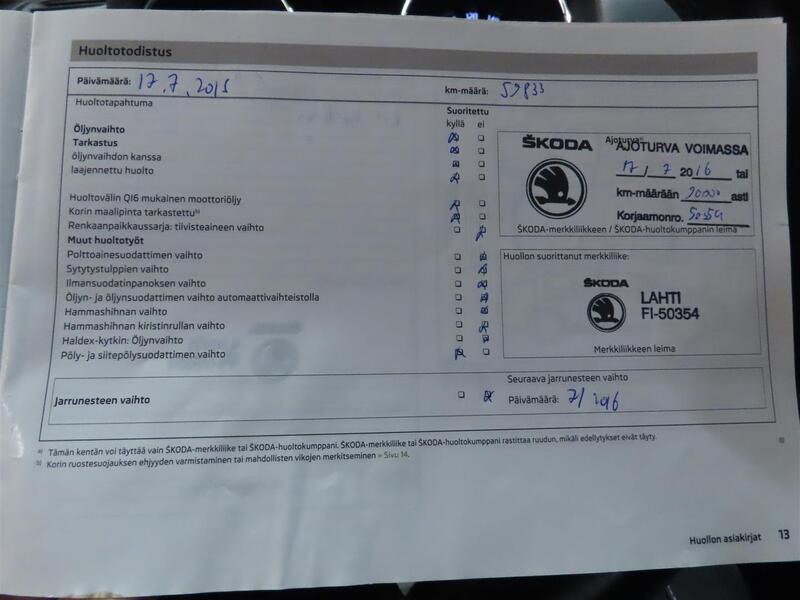 Skoda Yeti vaihtoauto