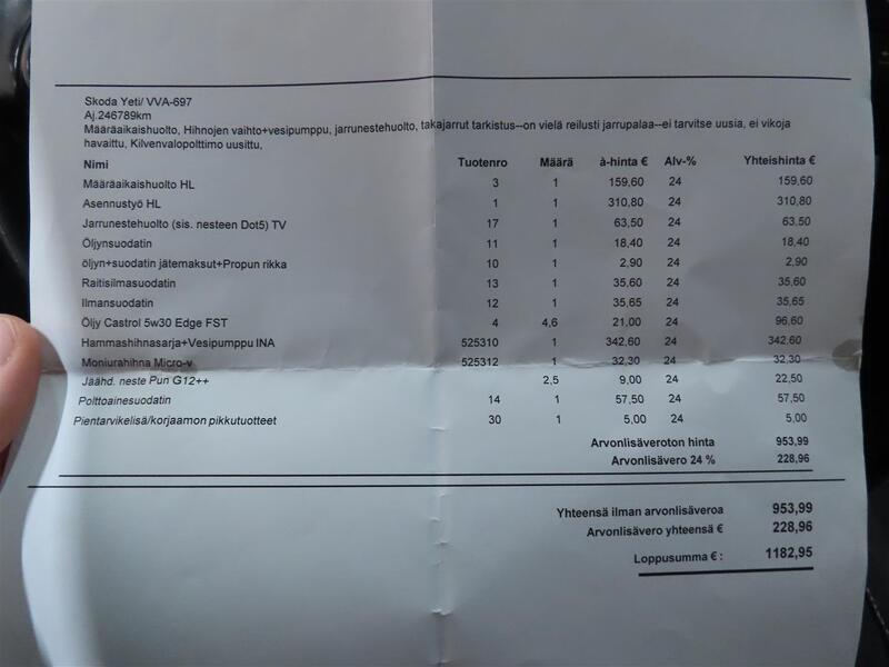 Skoda Yeti vaihtoauto