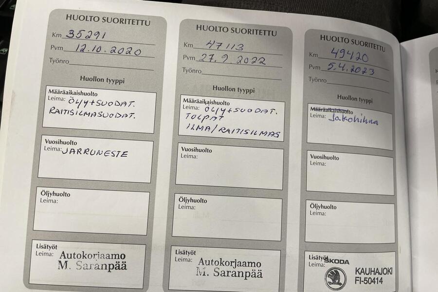 Skoda Rapid vaihtoauto