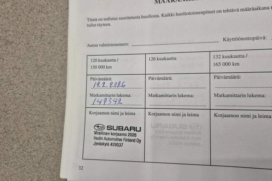 Subaru Outback vaihtoauto