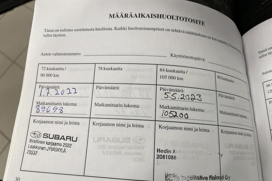 Subaru Outback vaihtoauto