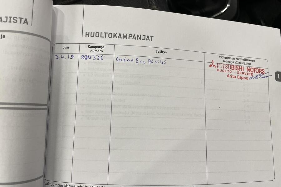 Mitsubishi Space Star vaihtoauto