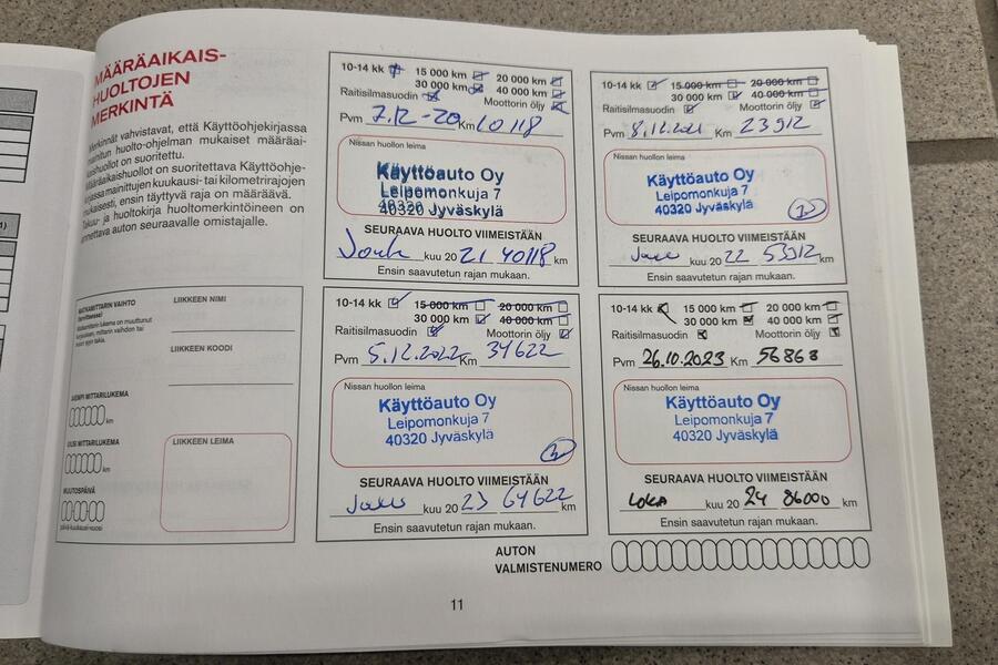 Nissan Qashqai vaihtoauto