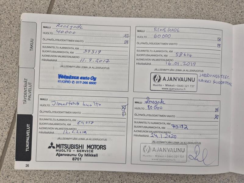 Jeep Renegade vaihtoauto