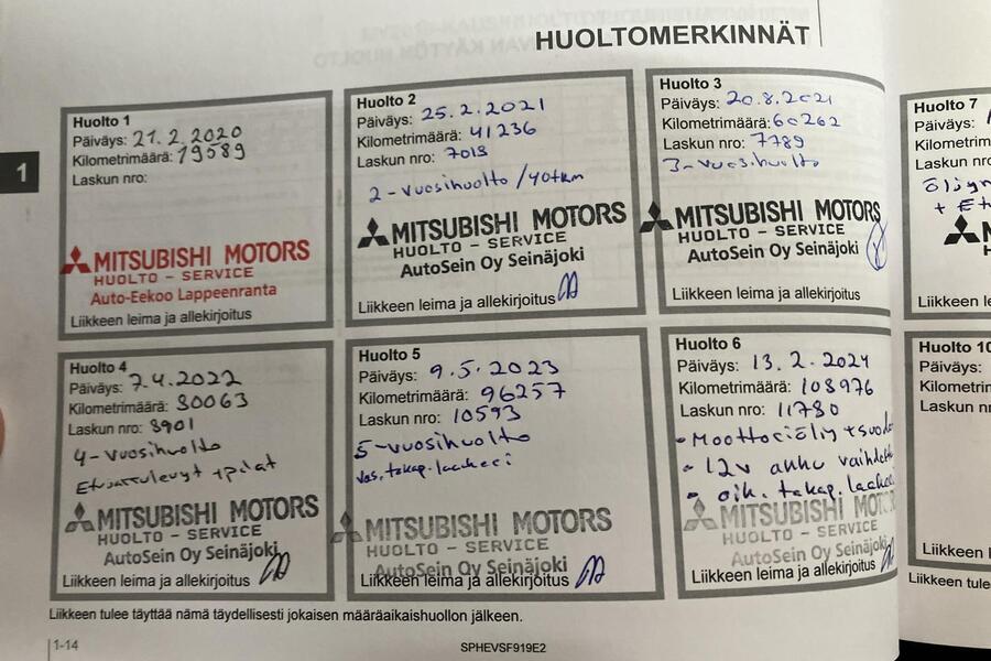 Mitsubishi Outlander PHEV vaihtoauto