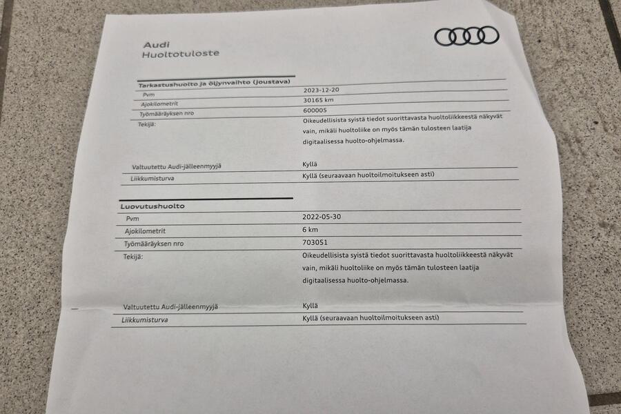 Audi A4 vaihtoauto