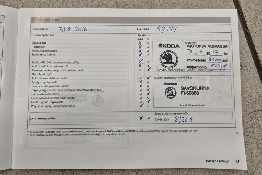 Skoda Fabia vaihtoauto