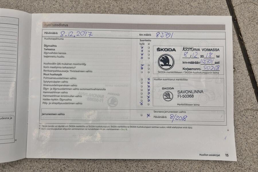 Skoda Fabia vaihtoauto