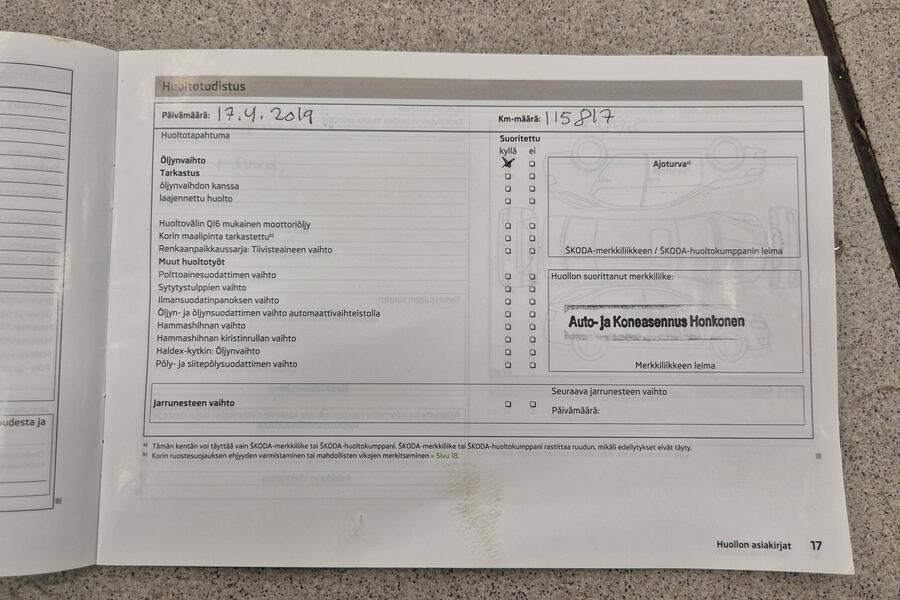 Skoda Fabia vaihtoauto