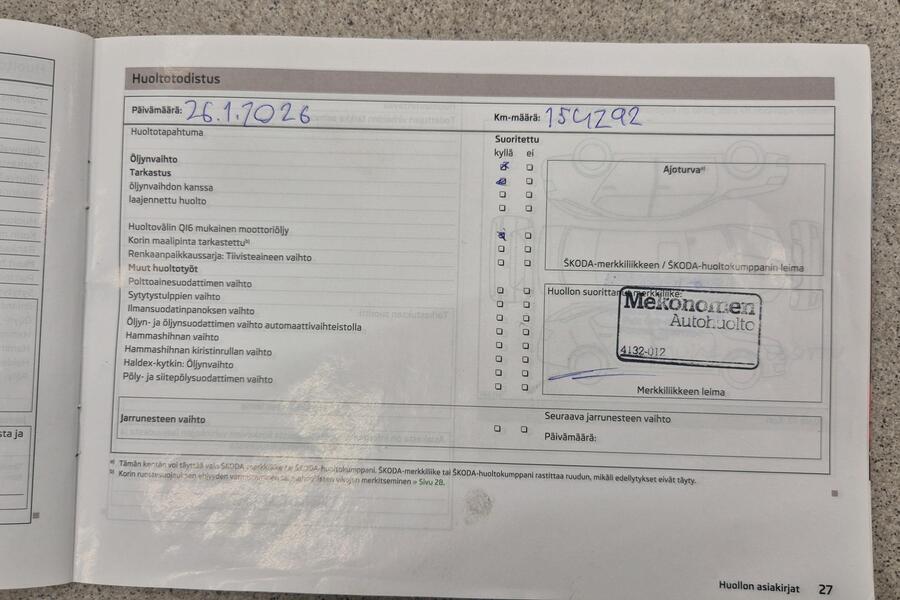 Skoda Fabia vaihtoauto