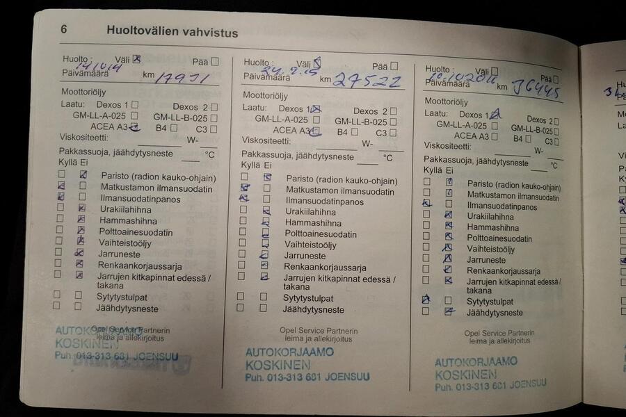 Opel Zafira vaihtoauto