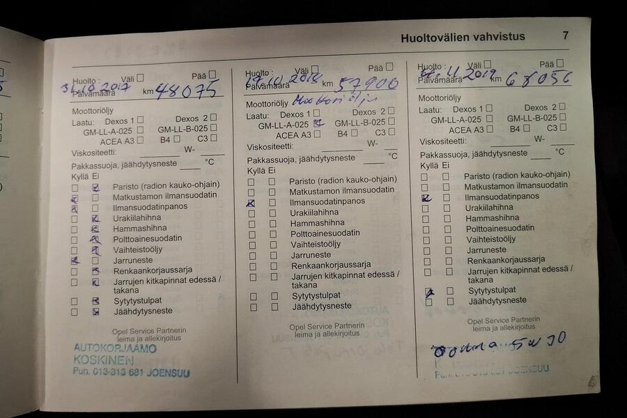 Opel Zafira vaihtoauto