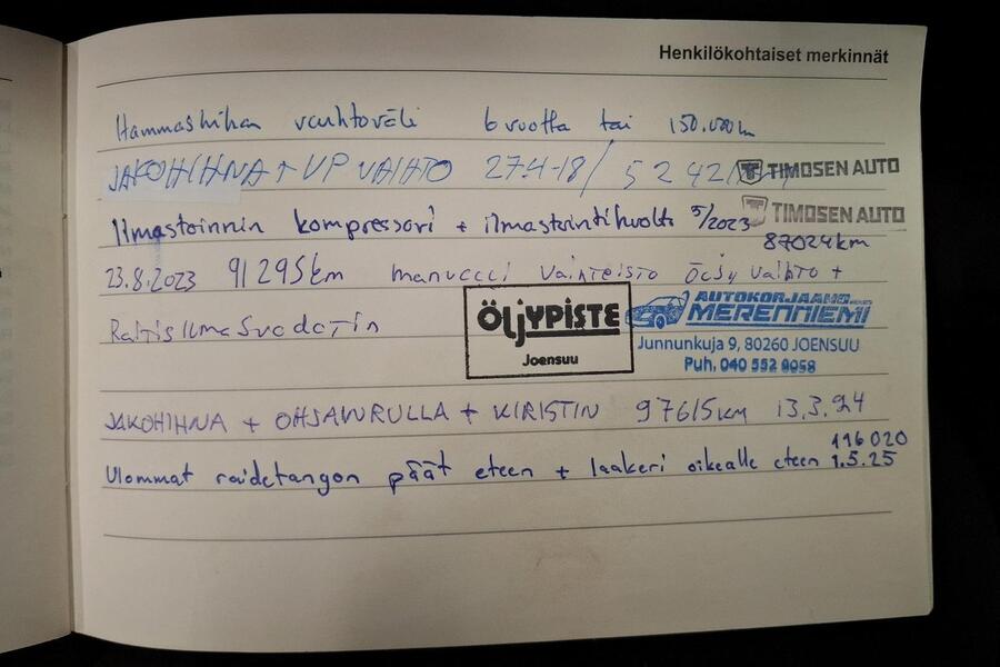 Opel Zafira vaihtoauto