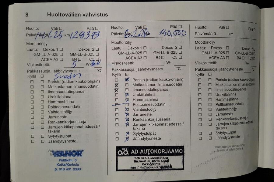 Opel Astra vaihtoauto