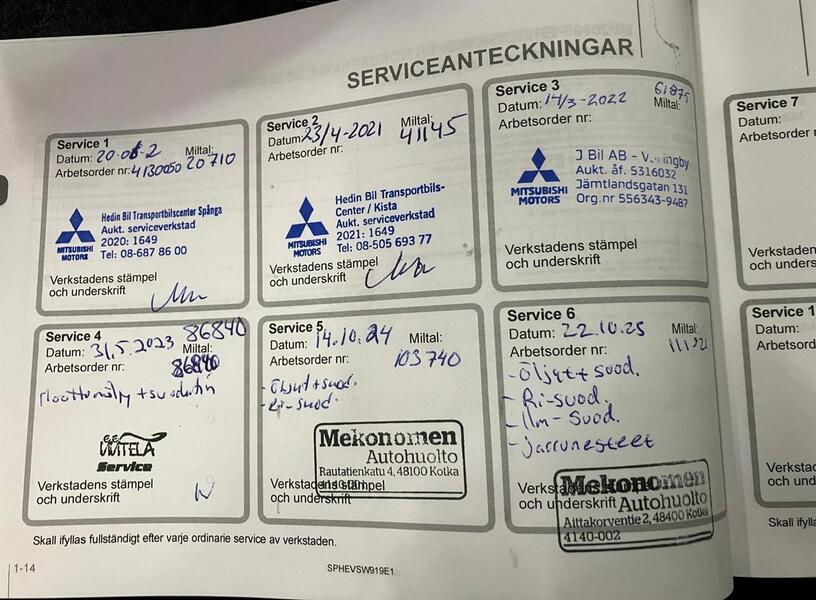 Mitsubishi Outlander PHEV vaihtoauto