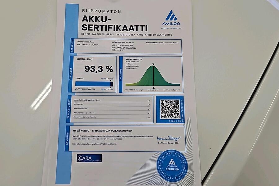 Tesla Model Y vaihtoauto