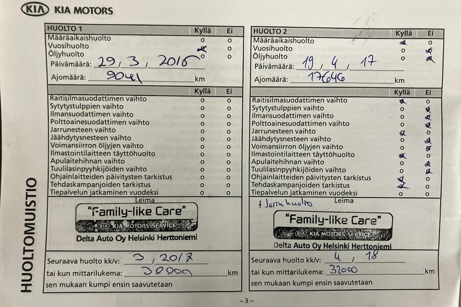 Kia Sportage vaihtoauto