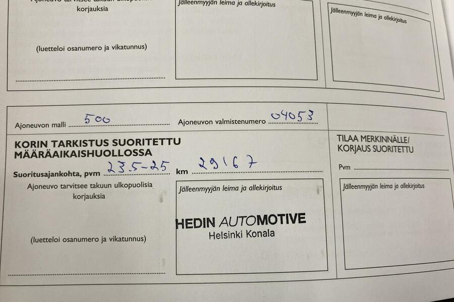 Fiat 500 vaihtoauto