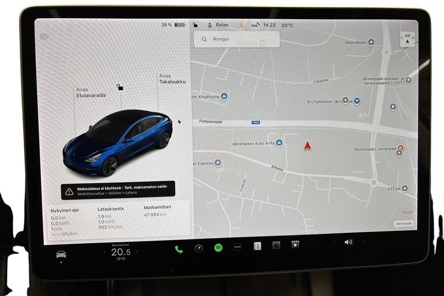 Tesla Model 3 vaihtoauto