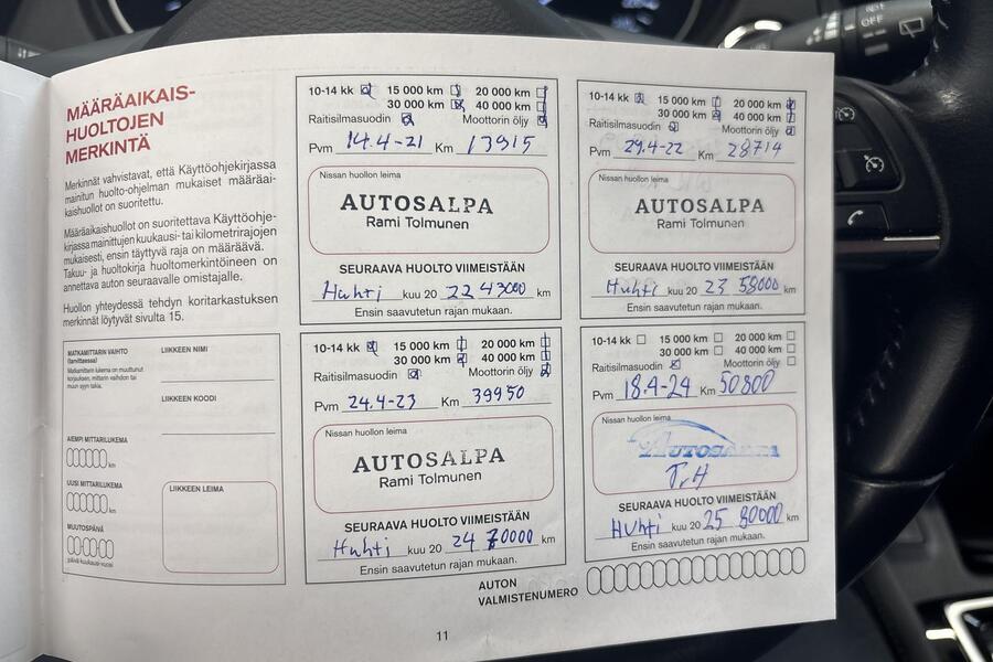 Nissan Qashqai vaihtoauto