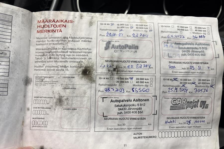 Nissan Qashqai vaihtoauto