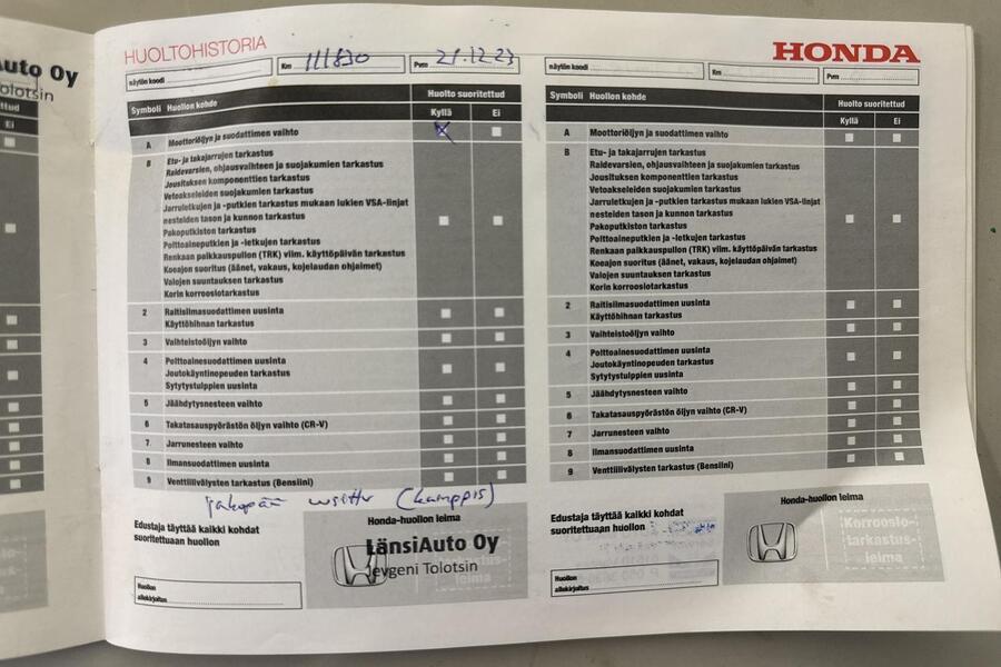 Honda Civic vaihtoauto