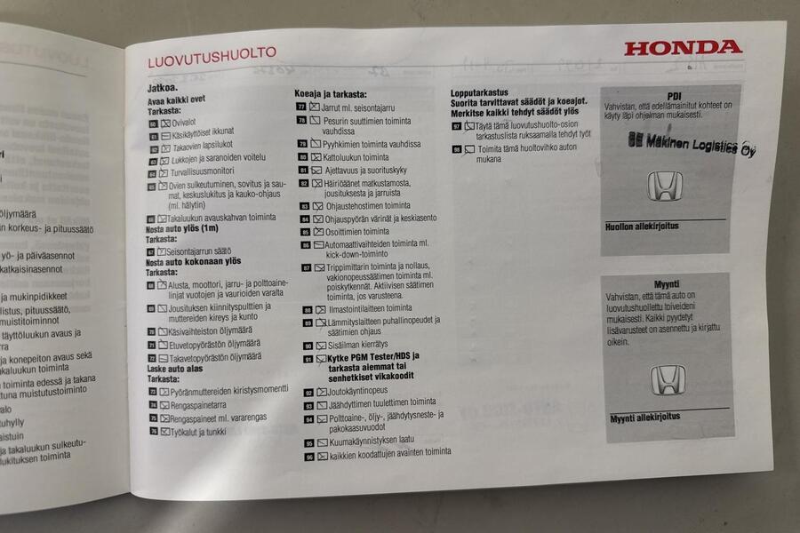 Honda Civic vaihtoauto