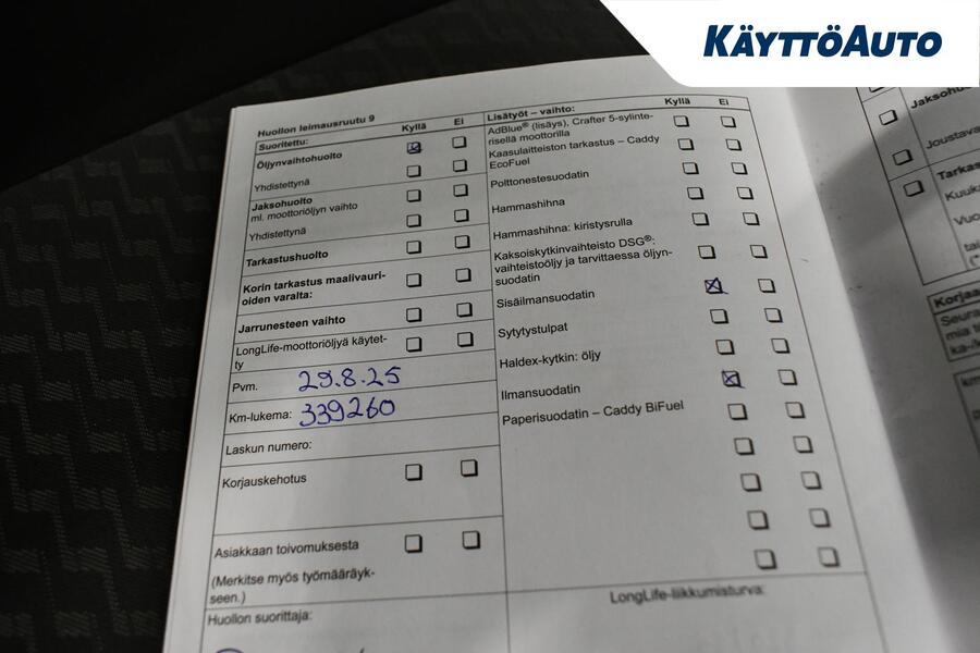 Volkswagen Crafter vaihtoauto