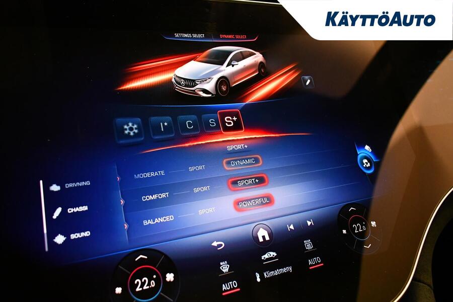 Mercedes-Benz EQE vaihtoauto