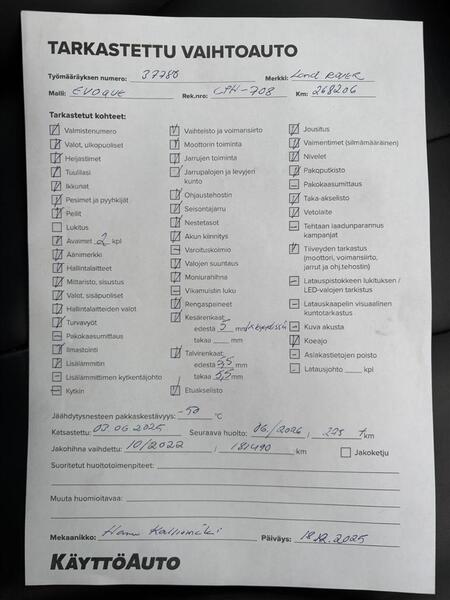 Land Rover Range Rover Evoque vaihtoauto