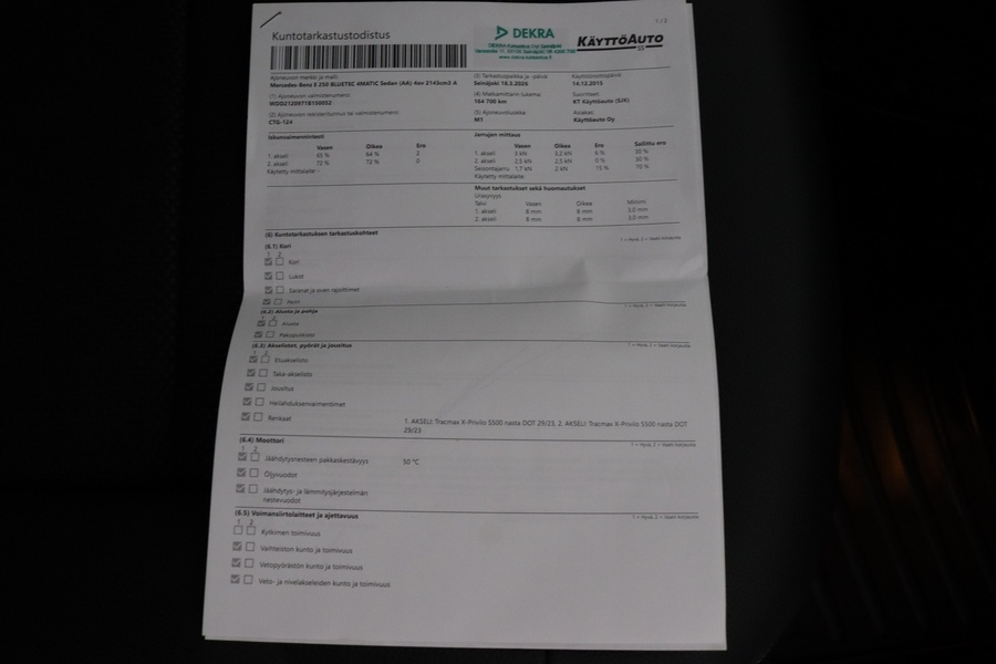 Mercedes-Benz E vaihtoauto