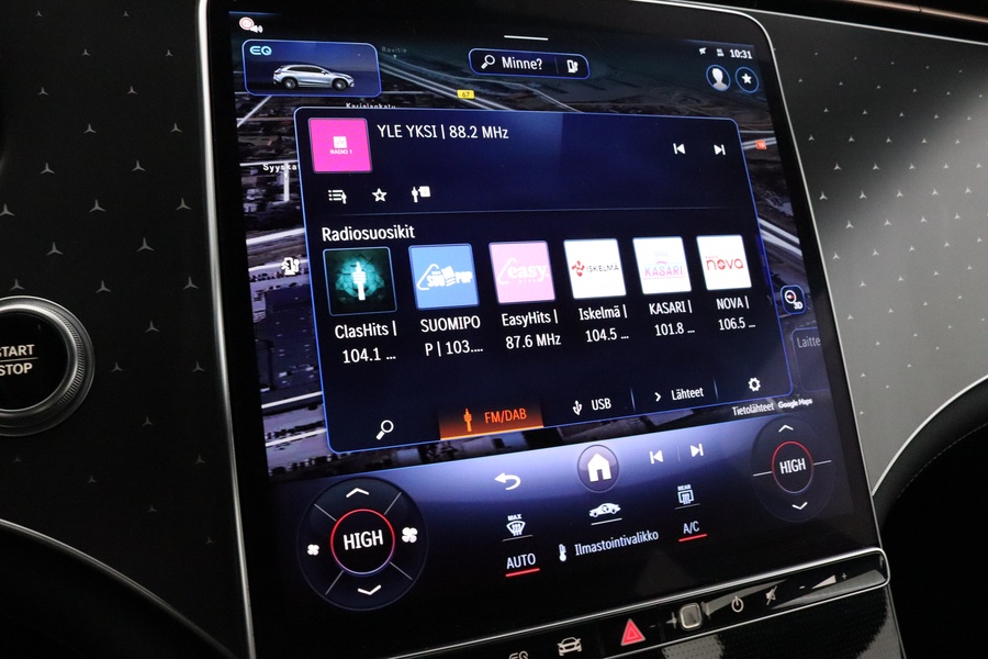 Mercedes-Benz EQE vaihtoauto