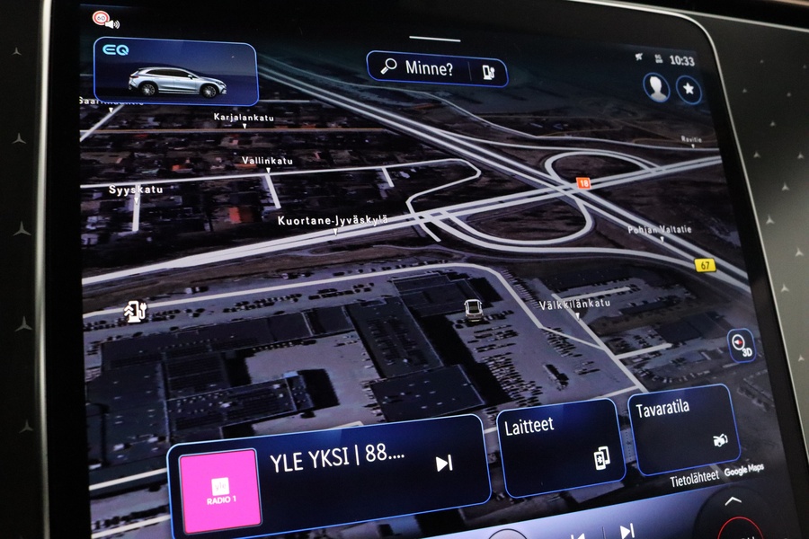 Mercedes-Benz EQE vaihtoauto