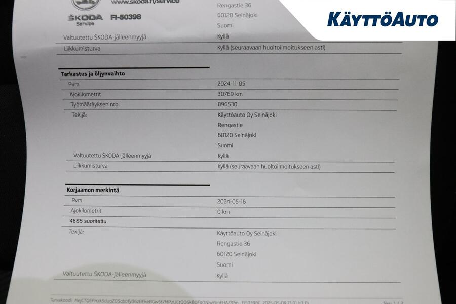 Skoda Kamiq vaihtoauto