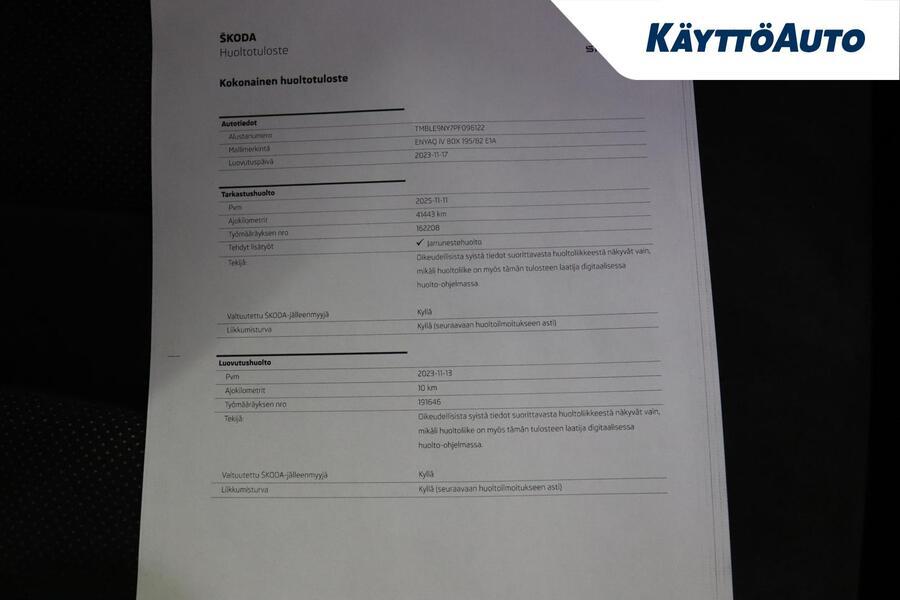 Skoda Enyaq vaihtoauto