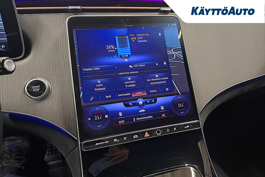 Mercedes-Benz EQE vaihtoauto