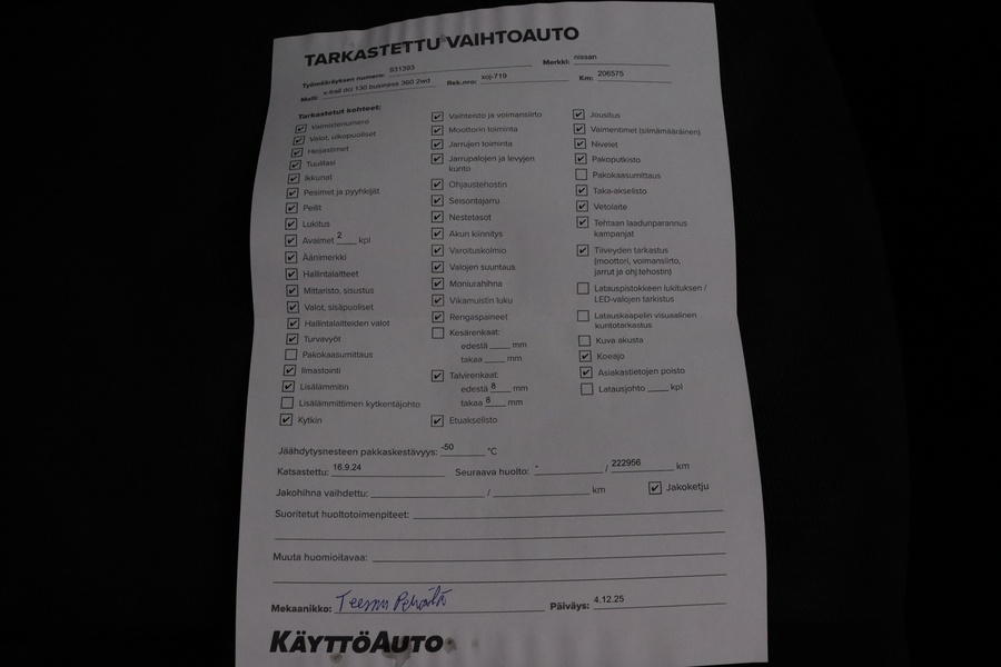 Nissan X-Trail vaihtoauto