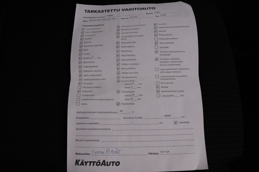 Nissan Qashqai vaihtoauto