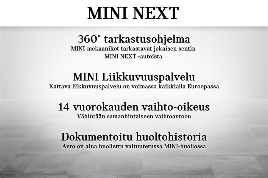 Mini Hatchback vaihtoauto