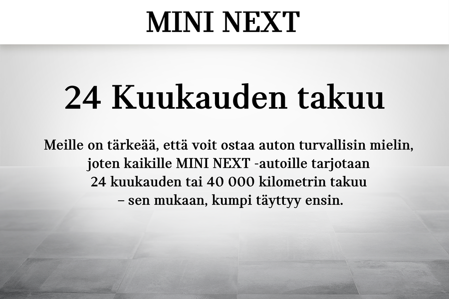 Mini Hatchback vaihtoauto
