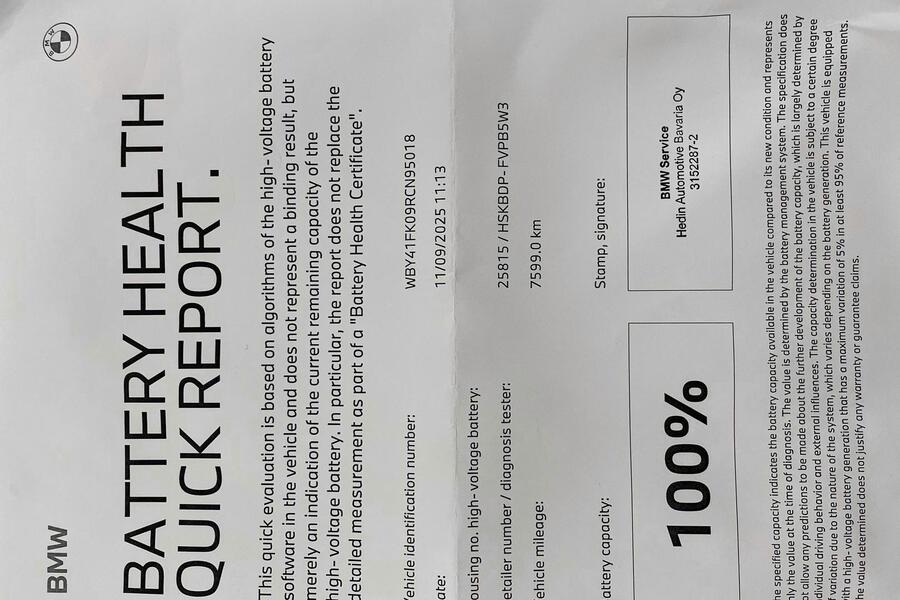 BMW i5 M60 vaihtoauto