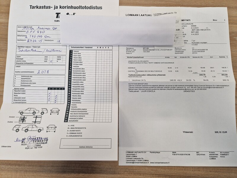 Nissan Maxima vaihtoauto