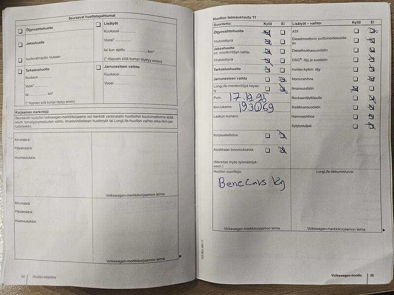 Volkswagen Golf vaihtoauto