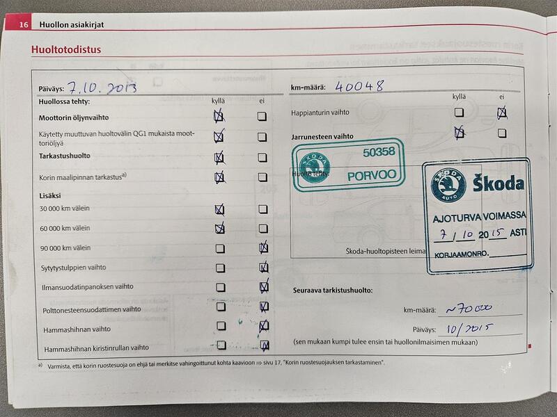 Skoda Octavia vaihtoauto