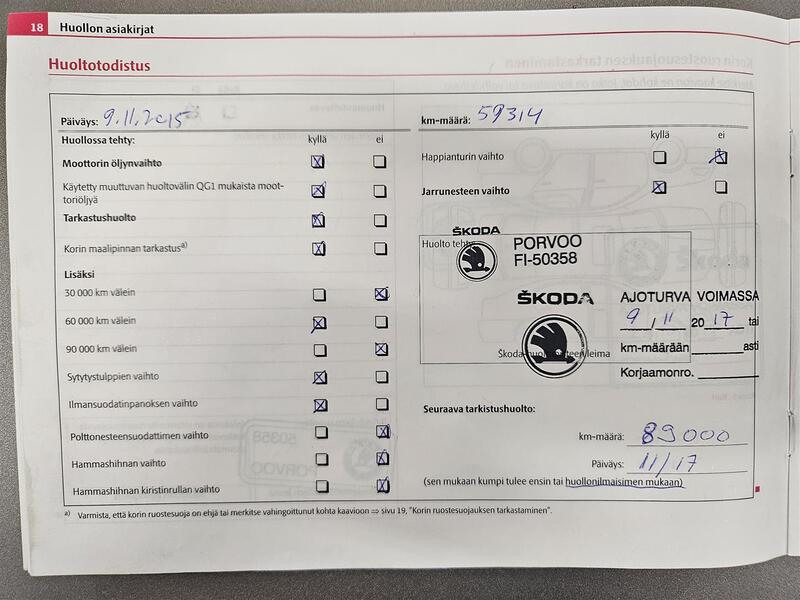 Skoda Octavia vaihtoauto