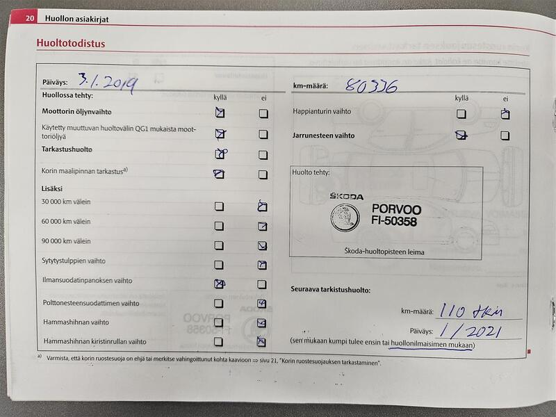 Skoda Octavia vaihtoauto