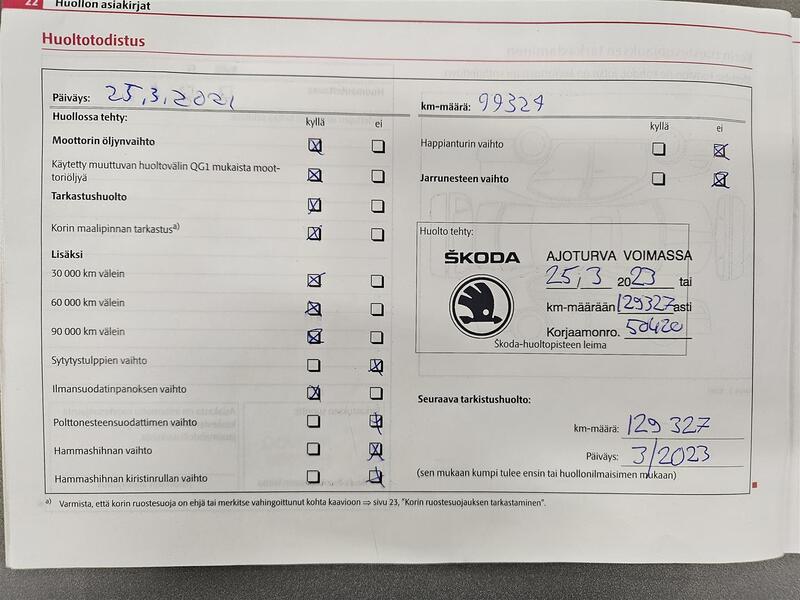 Skoda Octavia vaihtoauto