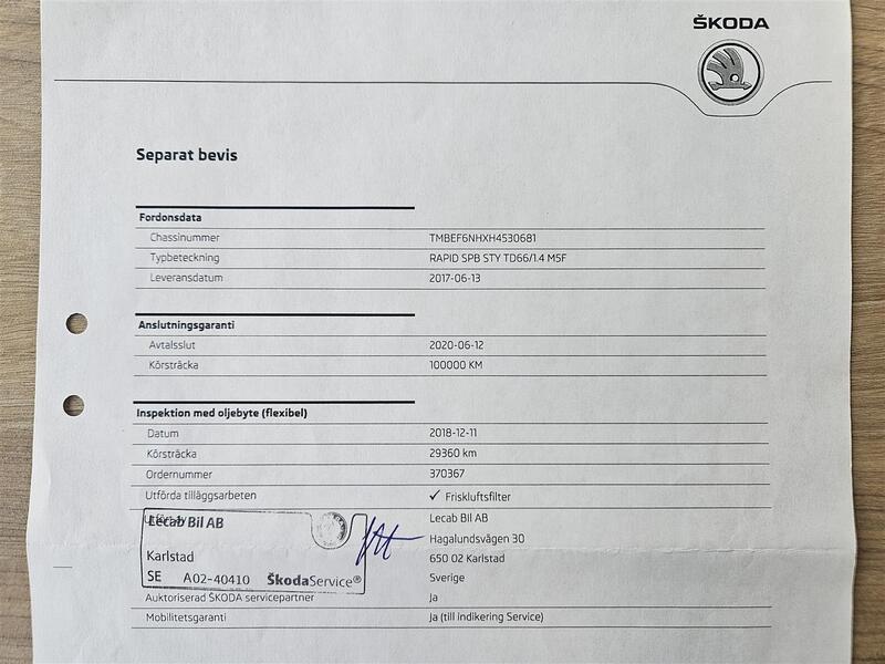 Skoda Rapid vaihtoauto