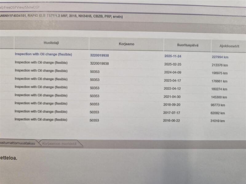 Skoda Rapid vaihtoauto